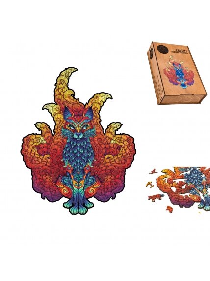 Zenko Dėlionė Iš Medžio XL Dydis (600 detalių) Fantasy Puzzles Zenko Dėlionė Iš Medžio XL Dydis (600 detalių) Fantasy Puzzles