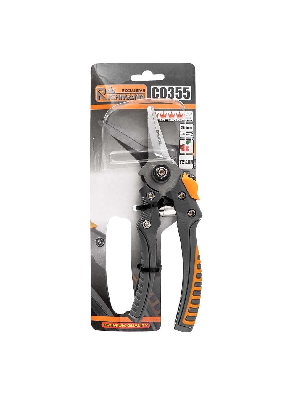 Žirklės gėlėms Richmann 200mm 1