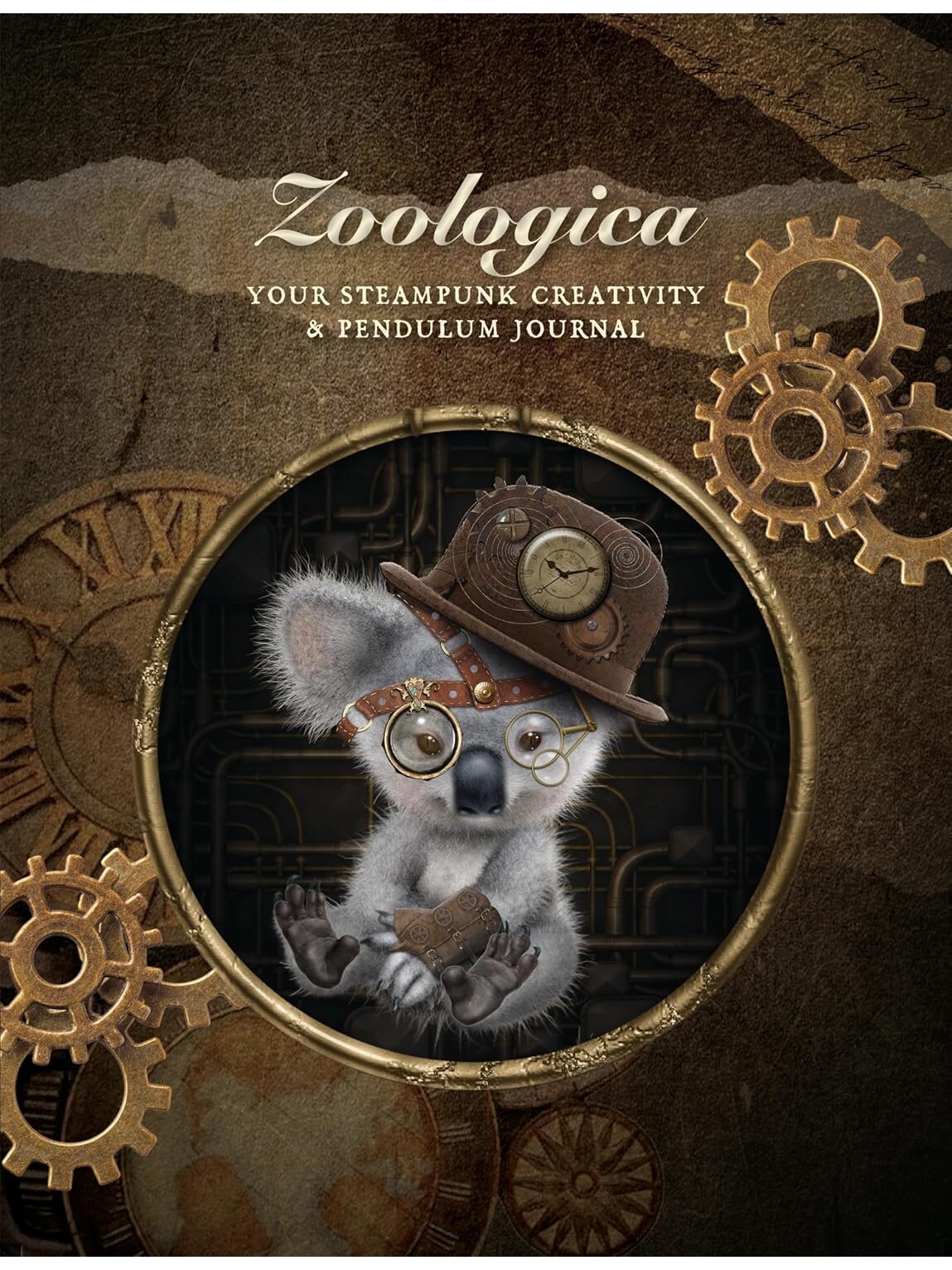 Zoologica: Your Steampunk Creativity & Pendulum užrašinė Blue Angel Zoologica: Your Steampunk Creativity & Pendulum užrašinė Blue Angel