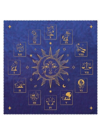 Zodiac kilimėlis taro kortoms (50x50cm) Lo Scarabeo 2
