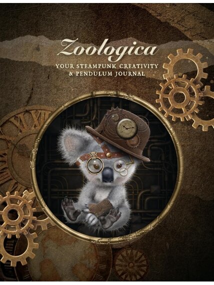 Zoologica: Your Steampunk Creativity & Pendulum užrašinė Blue Angel