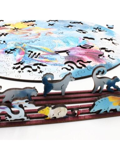 Žuvys (Zodiakai) Dėlionė Iš Medžio  (200 detalių) Fantasy Puzzles